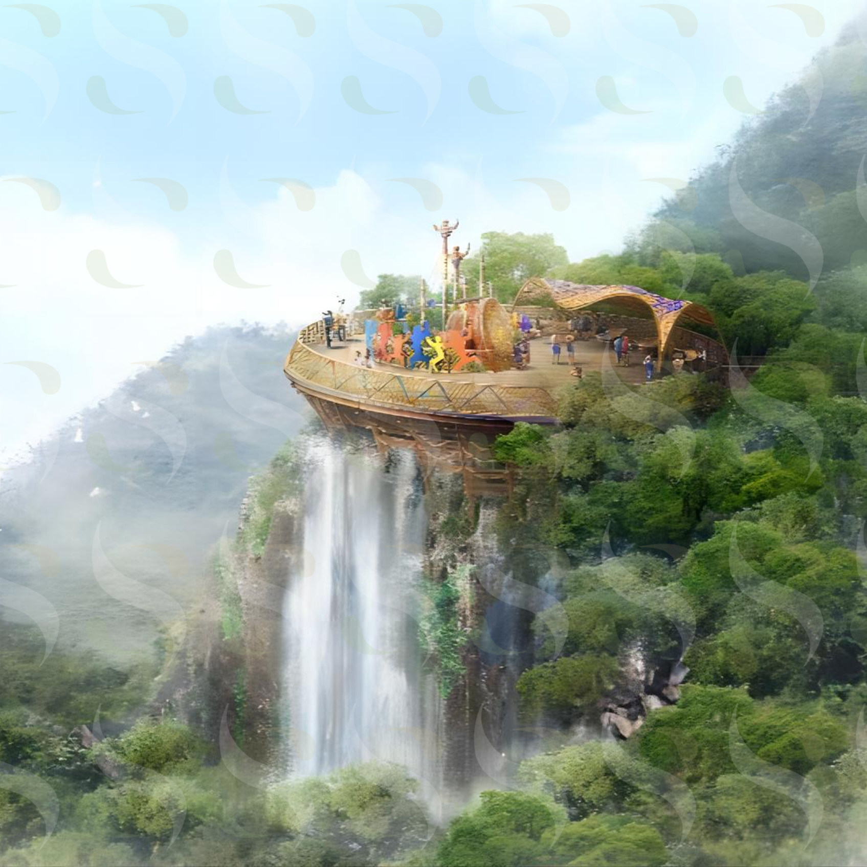 德天跨国瀑布景区