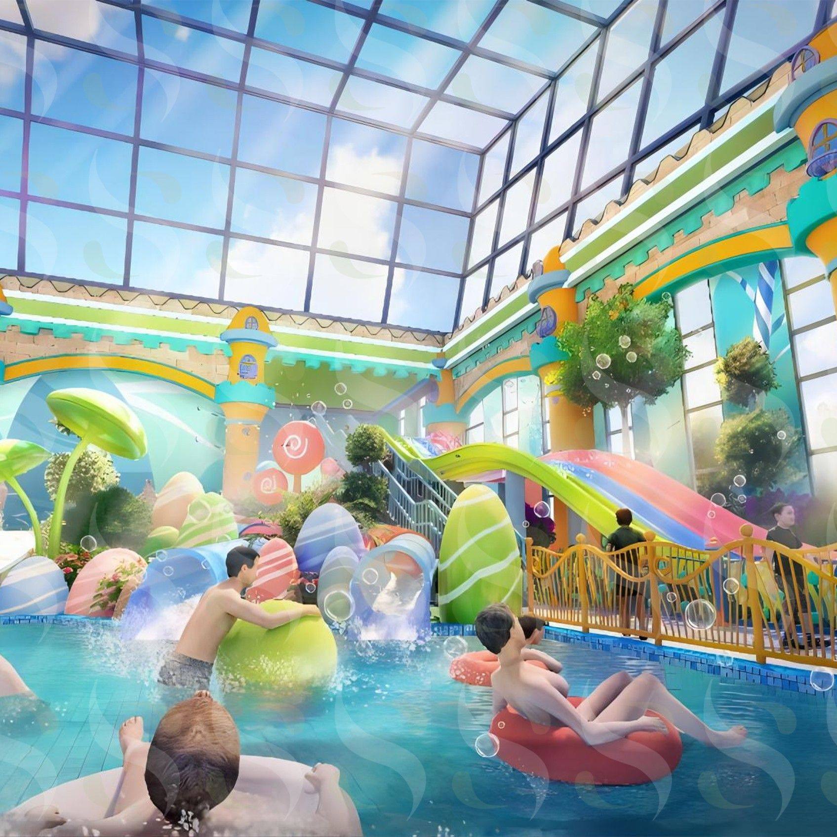 射阳安徒生童话乐园-丑小鸭幻彩水世界