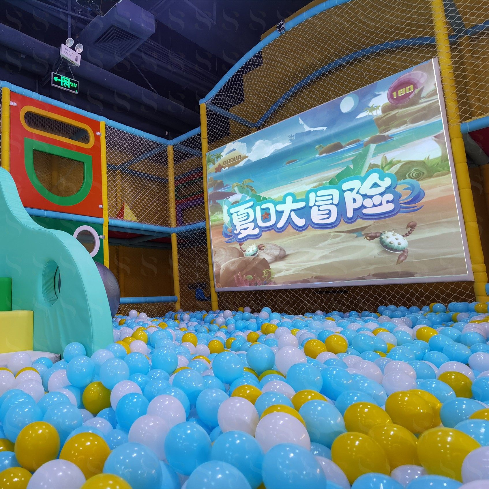 互动砸球（海洋风）