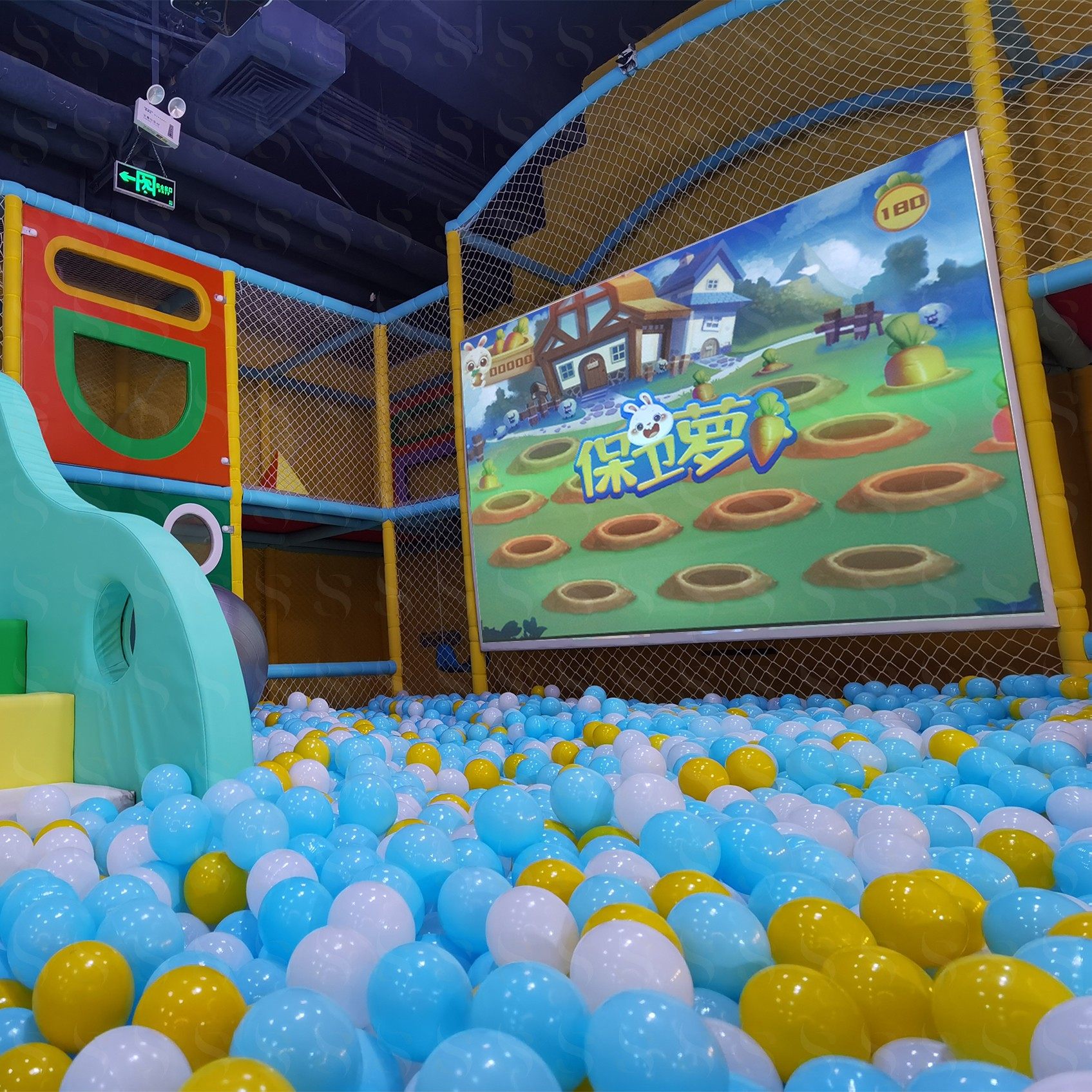 互动砸球（自然风）