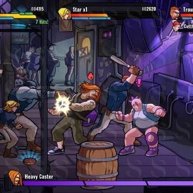 体感互动投影空间版-体感街机(怒之铁拳混乱斗士)