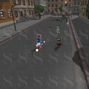 体感互动投影空间版-体感跑跑跑