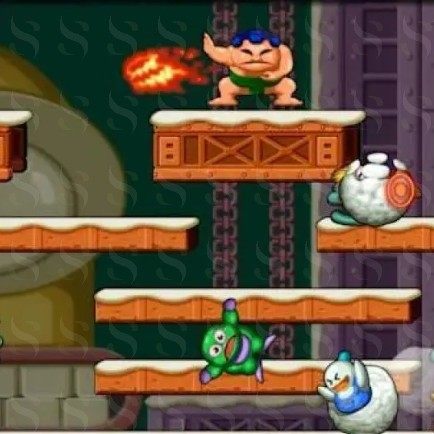 体感互动投影空间版-体感雪人兄弟