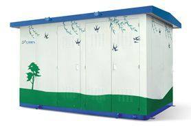 Landscape type box transformer