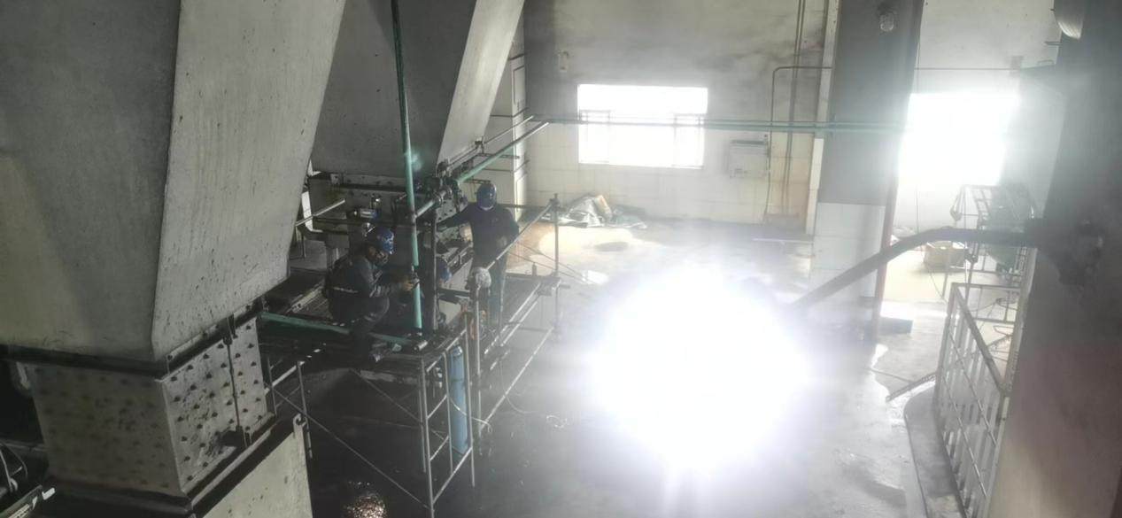 Maintenance of coal mill