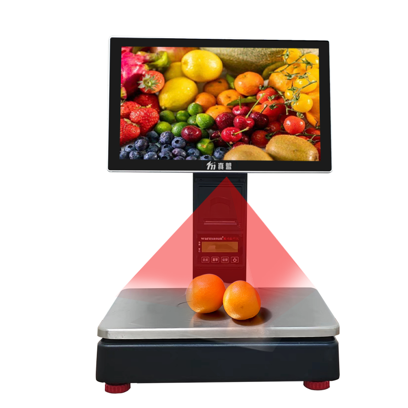 真盟双屏AI秤