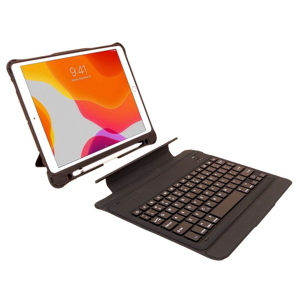 Wireless Keyboard Case for iPad 10.2 Black
