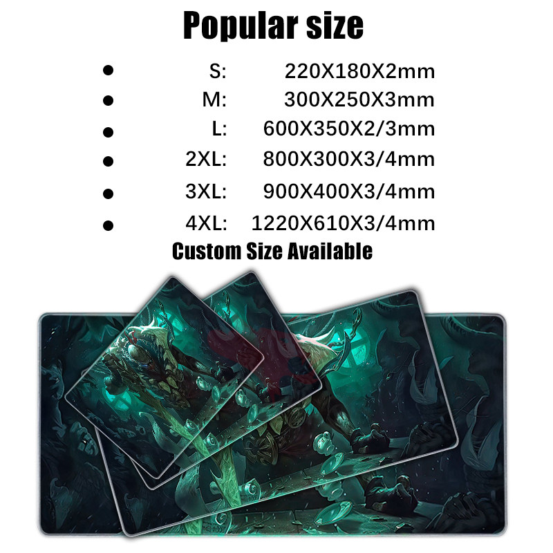 Gaming mouse pad