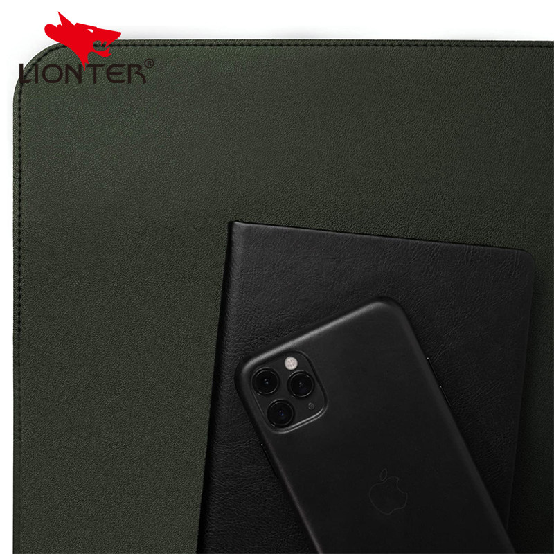 Leather mouse pad