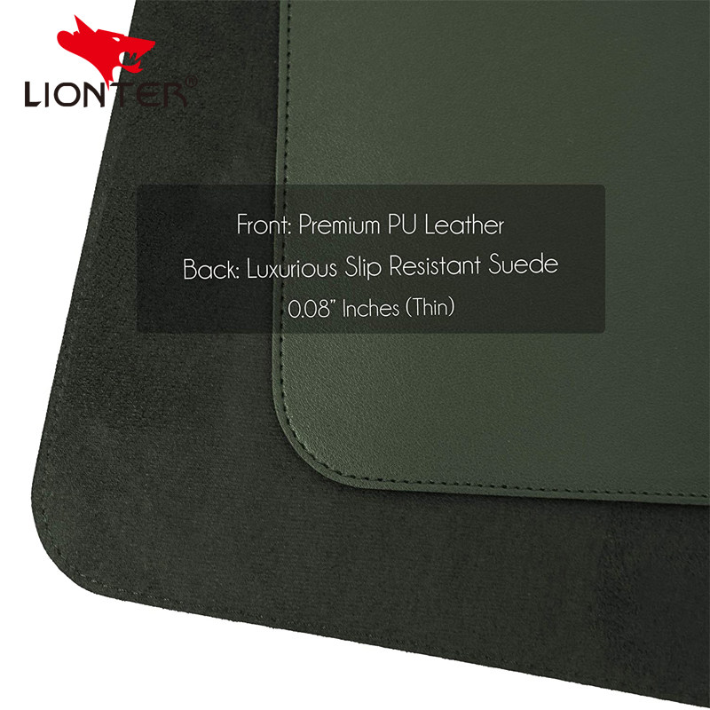 Leather mouse pad