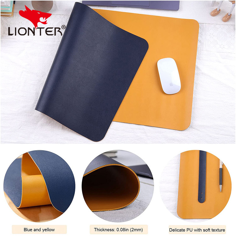 Leather mouse pad