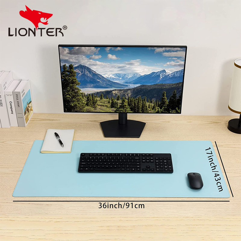 Leather mouse pad