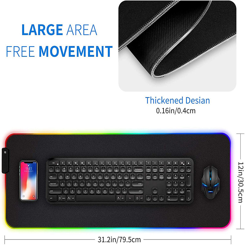 RGB mouse pad