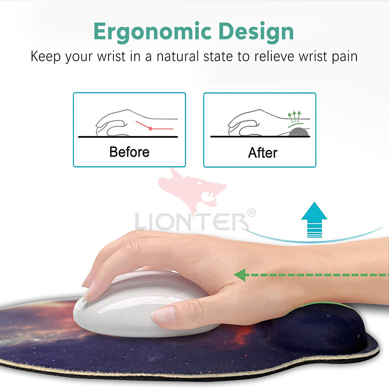 Wrist Rest Mouse Pad