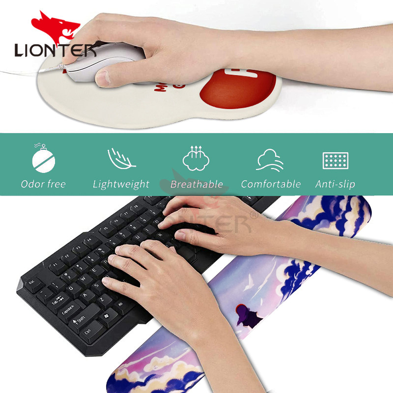 Keyboard Wrist Rest & Wrist Rest Mouse Pad