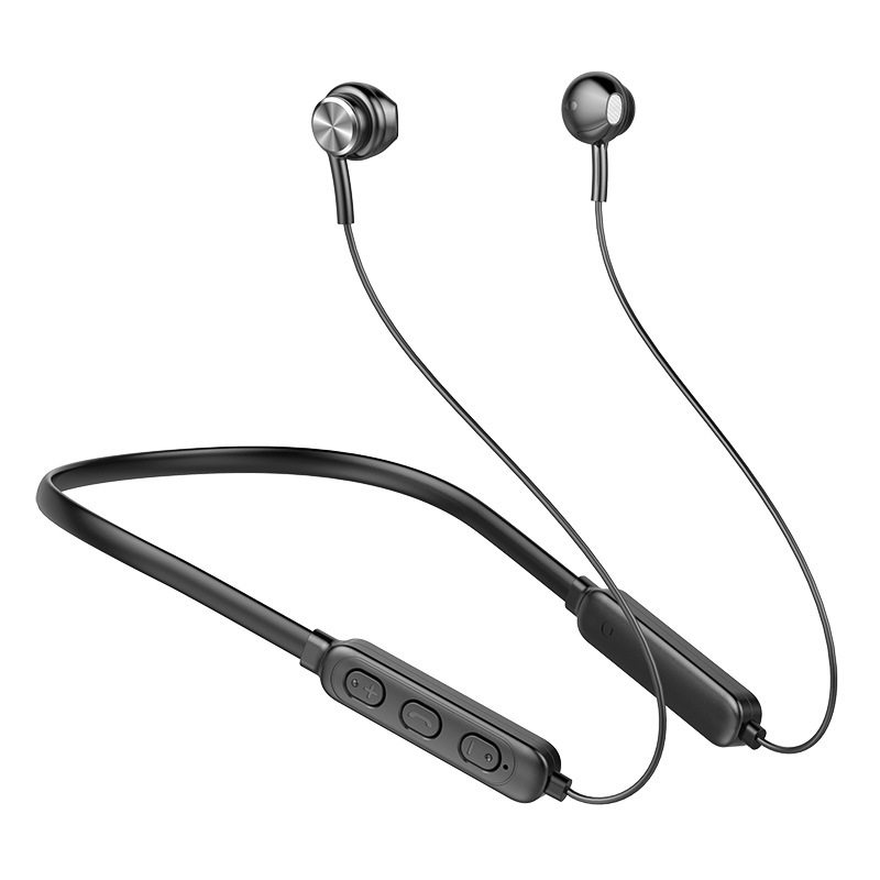 Wireless Bass Stereo Earbuds in-Ear Mic Bluetooth Neckband Earphone Headphones GB07+