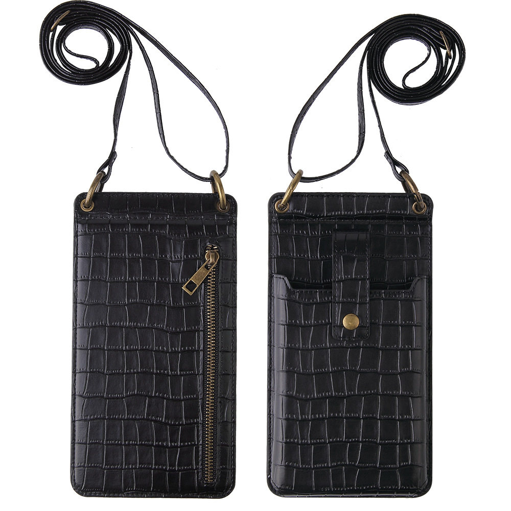 Crocodile Leather clutch bag Pattern Messenger Bag Coin Purse