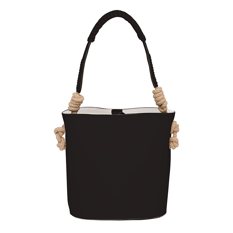 Lady Shoulder Shopping Bucket Bag