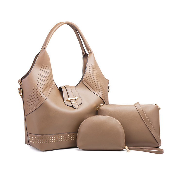 High Quality 3 Pieces Hand Bags Women Purse Set Handbags