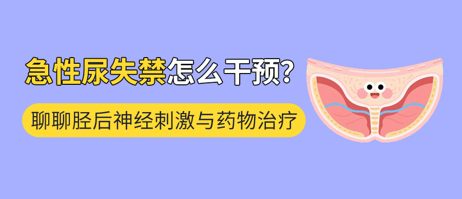 急性尿失禁怎么干预？聊聊胫后神经刺激与药物治疗