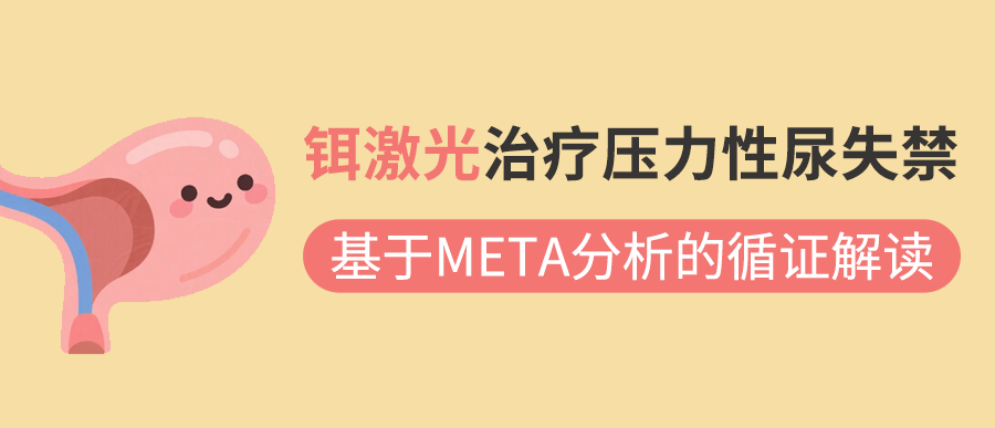 铒激光治疗压力性尿失禁：基于 Meta 分析的循证解读