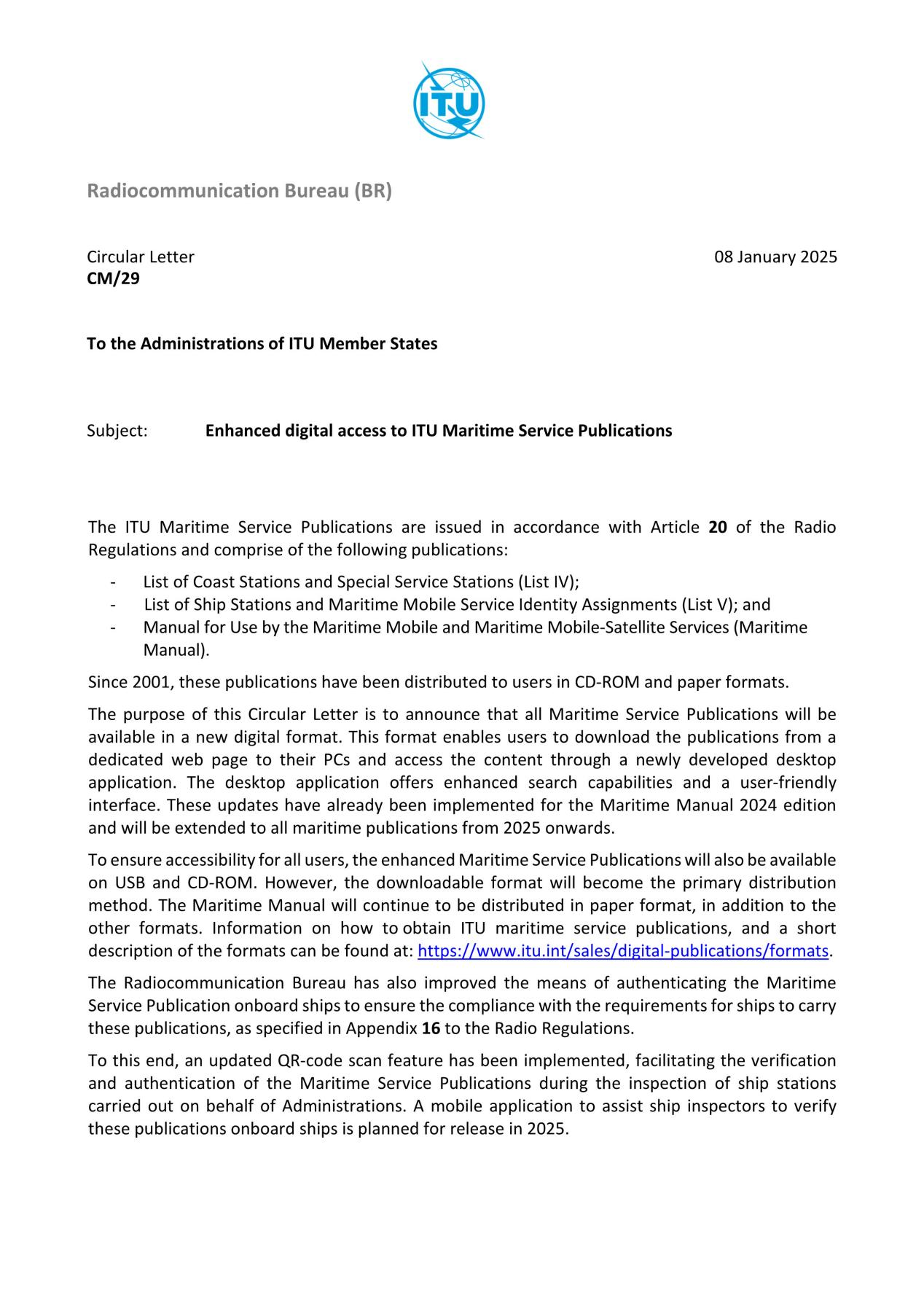 国际电联（ITU）出版物