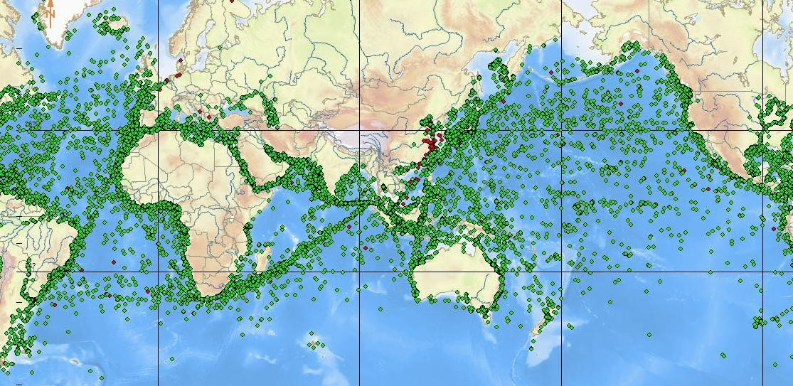 全球AIS船舶数据
