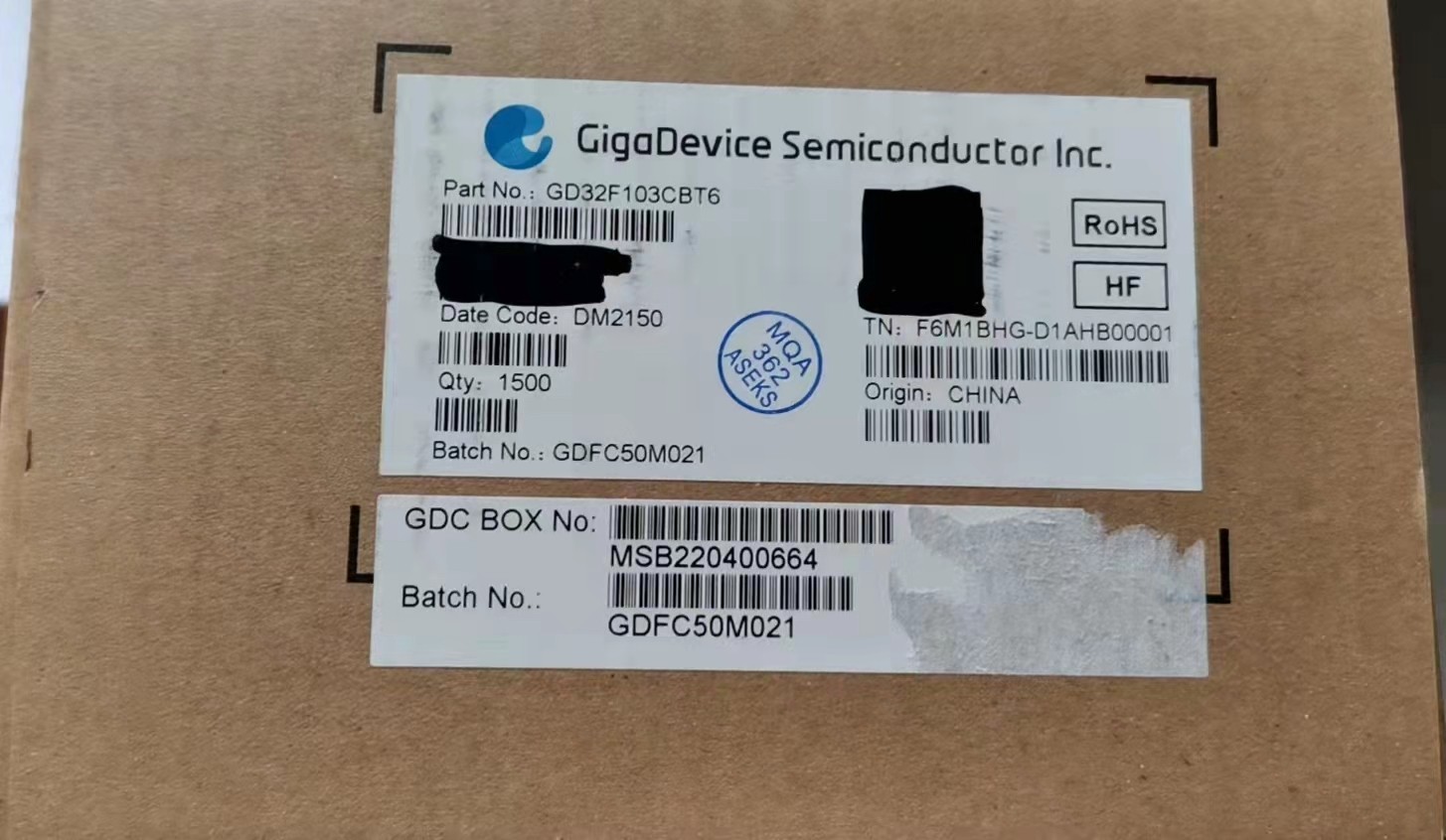 GD32F103CBT6--- ARM微控制器 - MCU