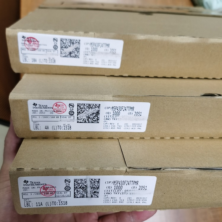 MSP430F247TPMR - TI/德州仪器 集成电路、处理器、微控制器