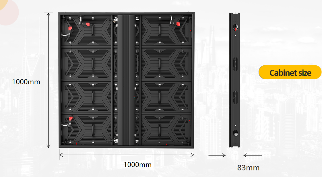 ESO energy saving outdoor screen