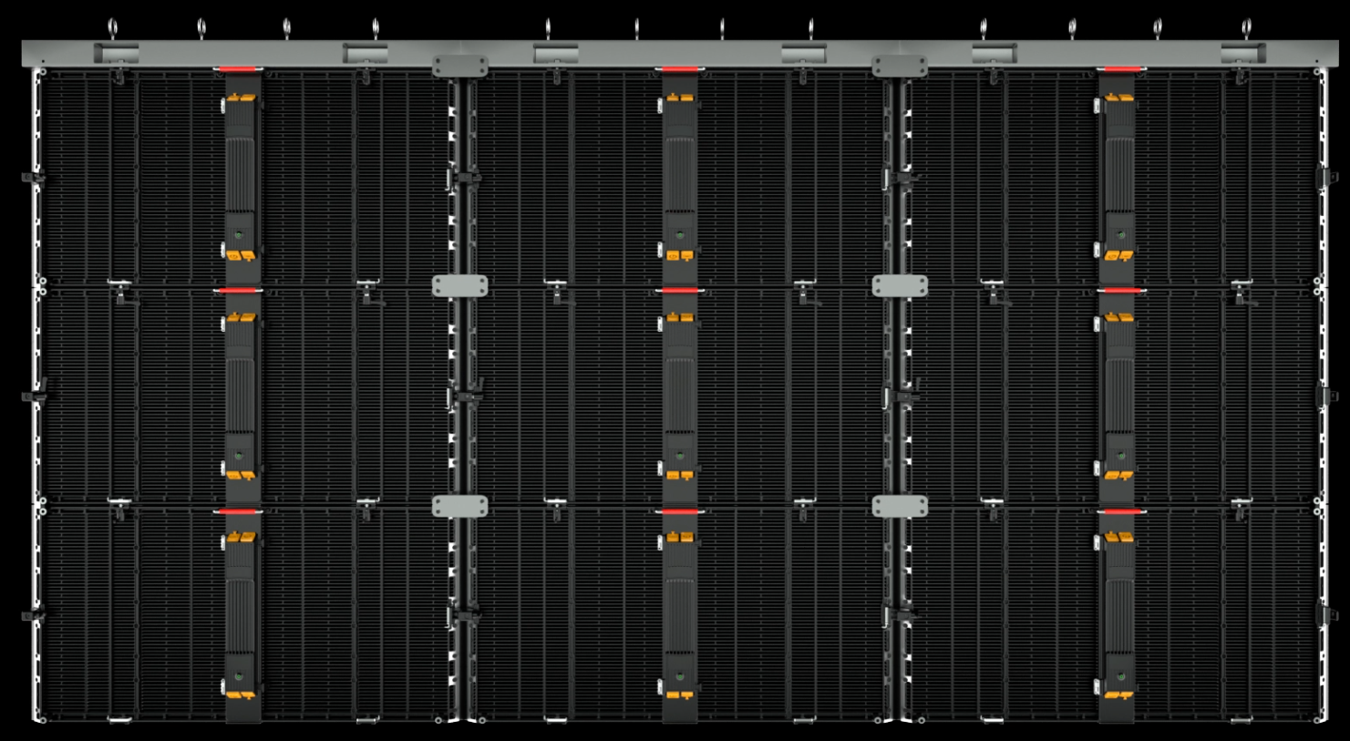 ORT outdoor rental transparent screen