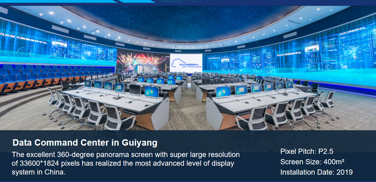 Fine pitch led screen project