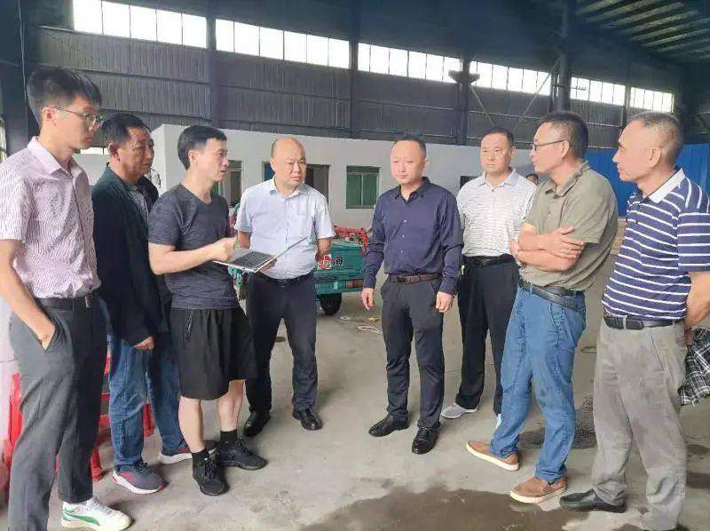 邹军调研我县部分重点项目建设情况