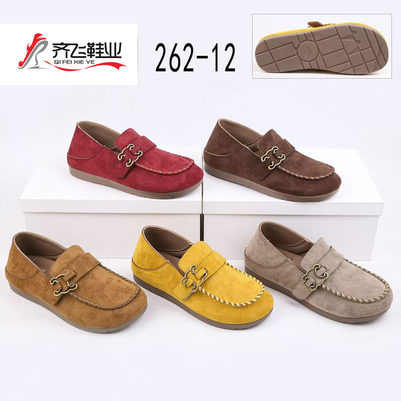 26年春季新款时尚女勃肯鞋