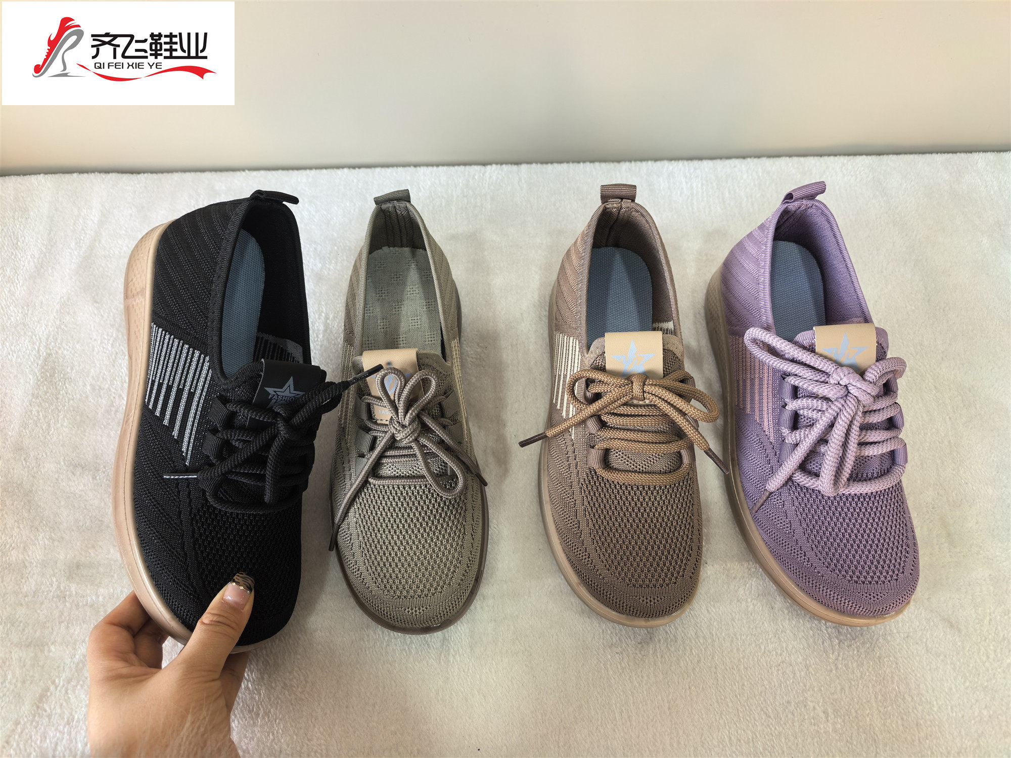 26年春季聚氨酯飞织女鞋