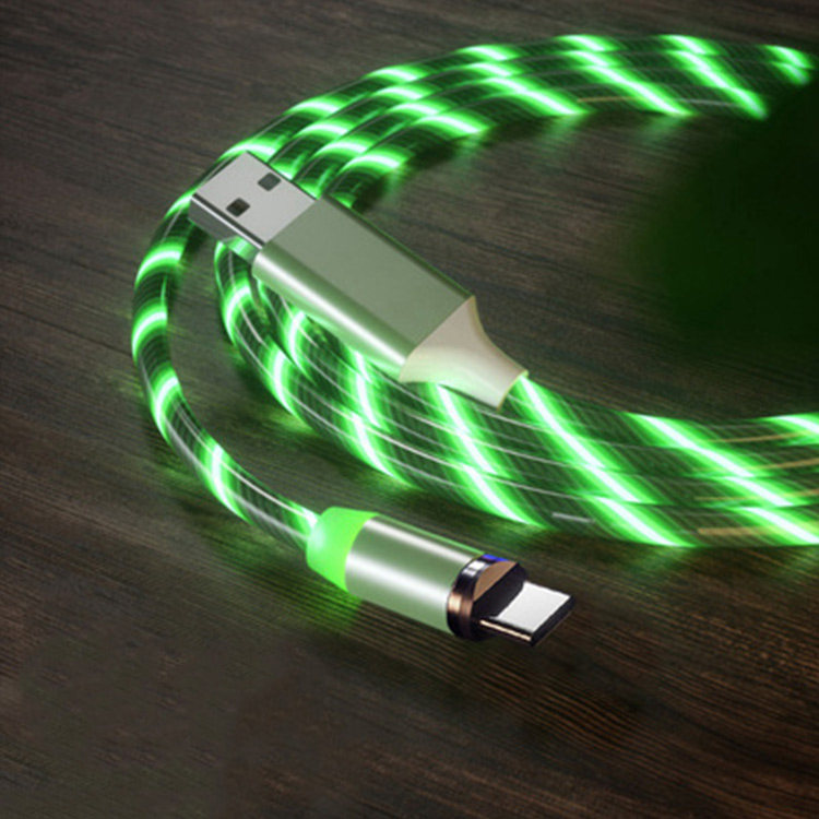 LED Glowing Magnetic Cable