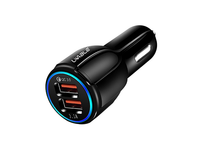 Dual USB Port QC 3.0 18W Car Charger