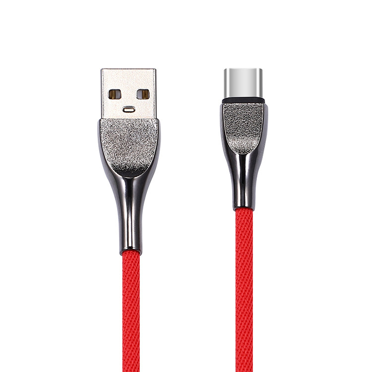 Zinc Alloy Nylon Braided USB Cable