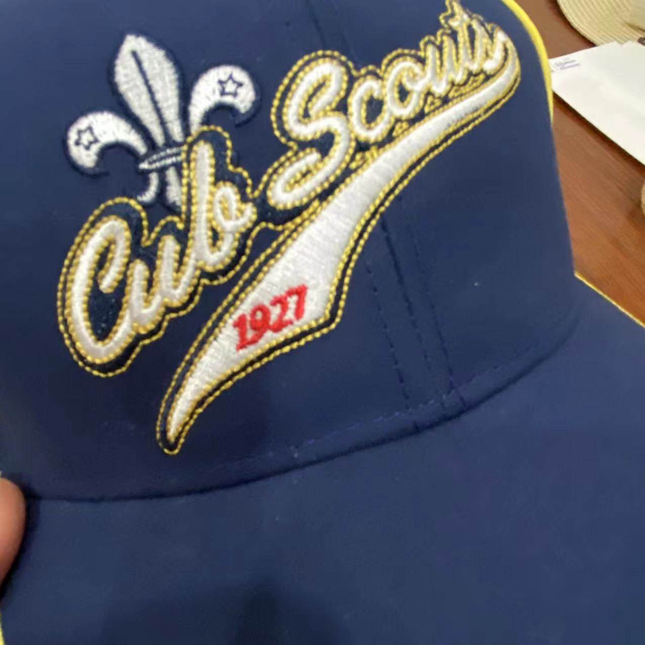 cub scouts children hat microfiber peaked hat