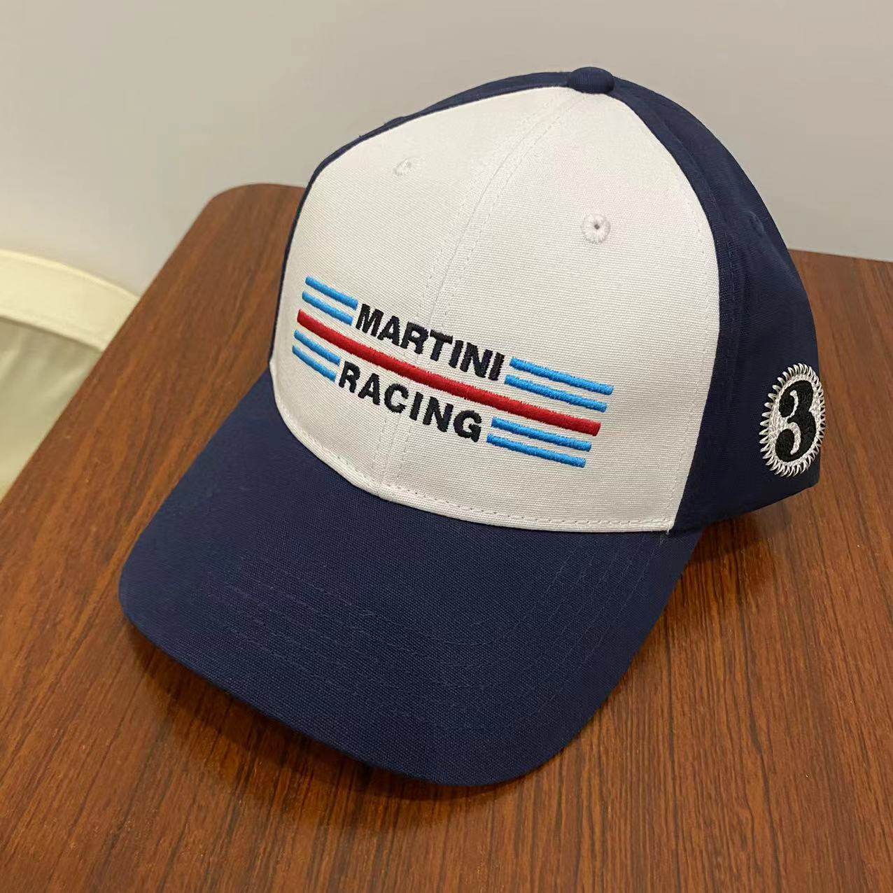 Porsche Martini Baseball Hat with lining 100% cotton