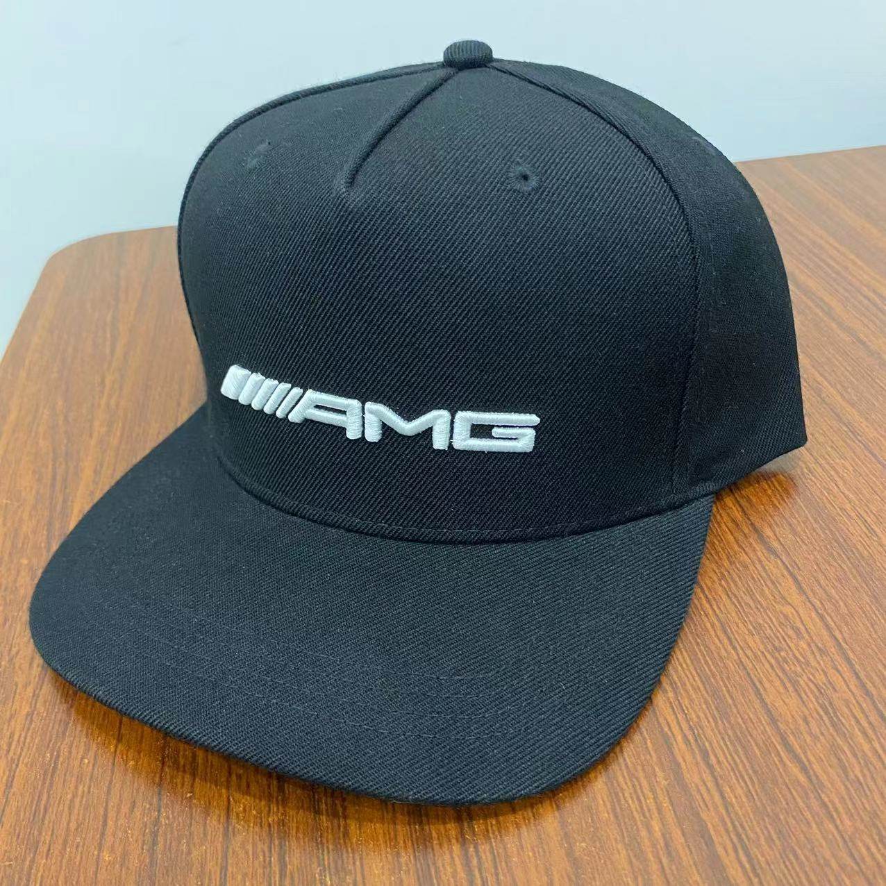 AMG Snapback Hat 40% Cotton Black