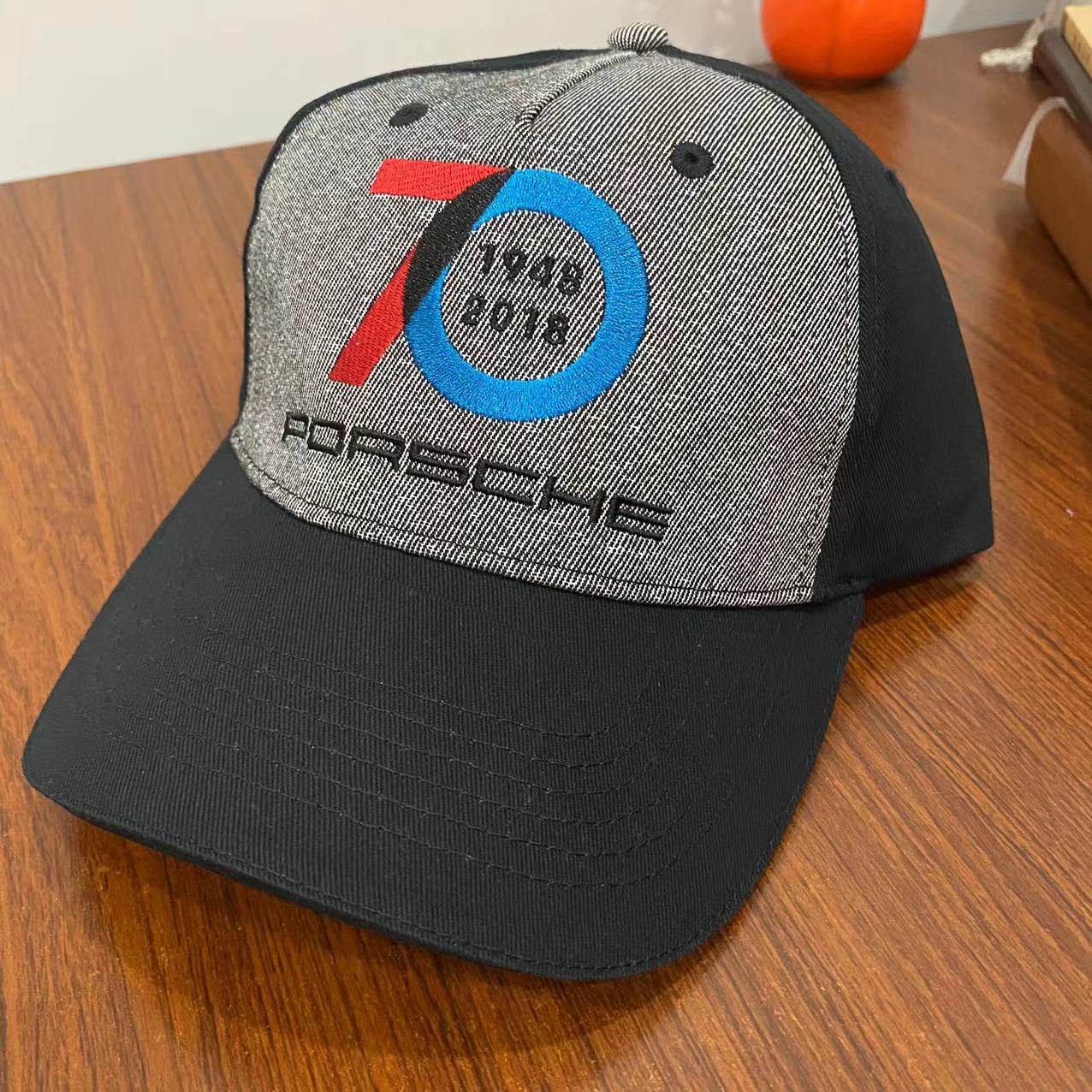 Porsche 1948-2018 70 Years 100% cotton with lining Black