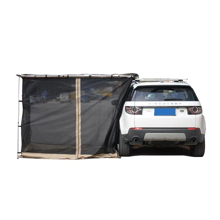 Side Awning Waterproof with Mounting Brackets PairNylon Annex