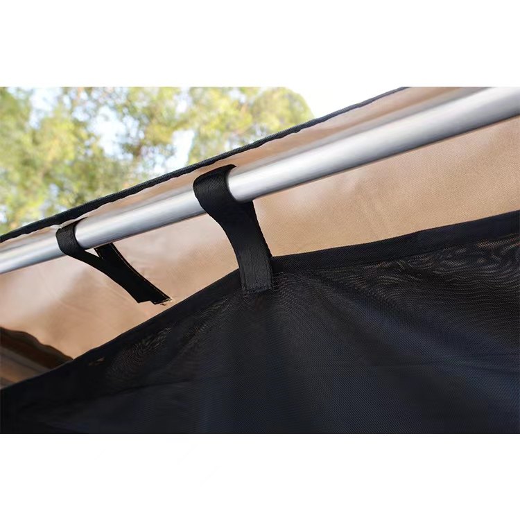 Side Awning Waterproof with Mounting Brackets PairNylon Annex