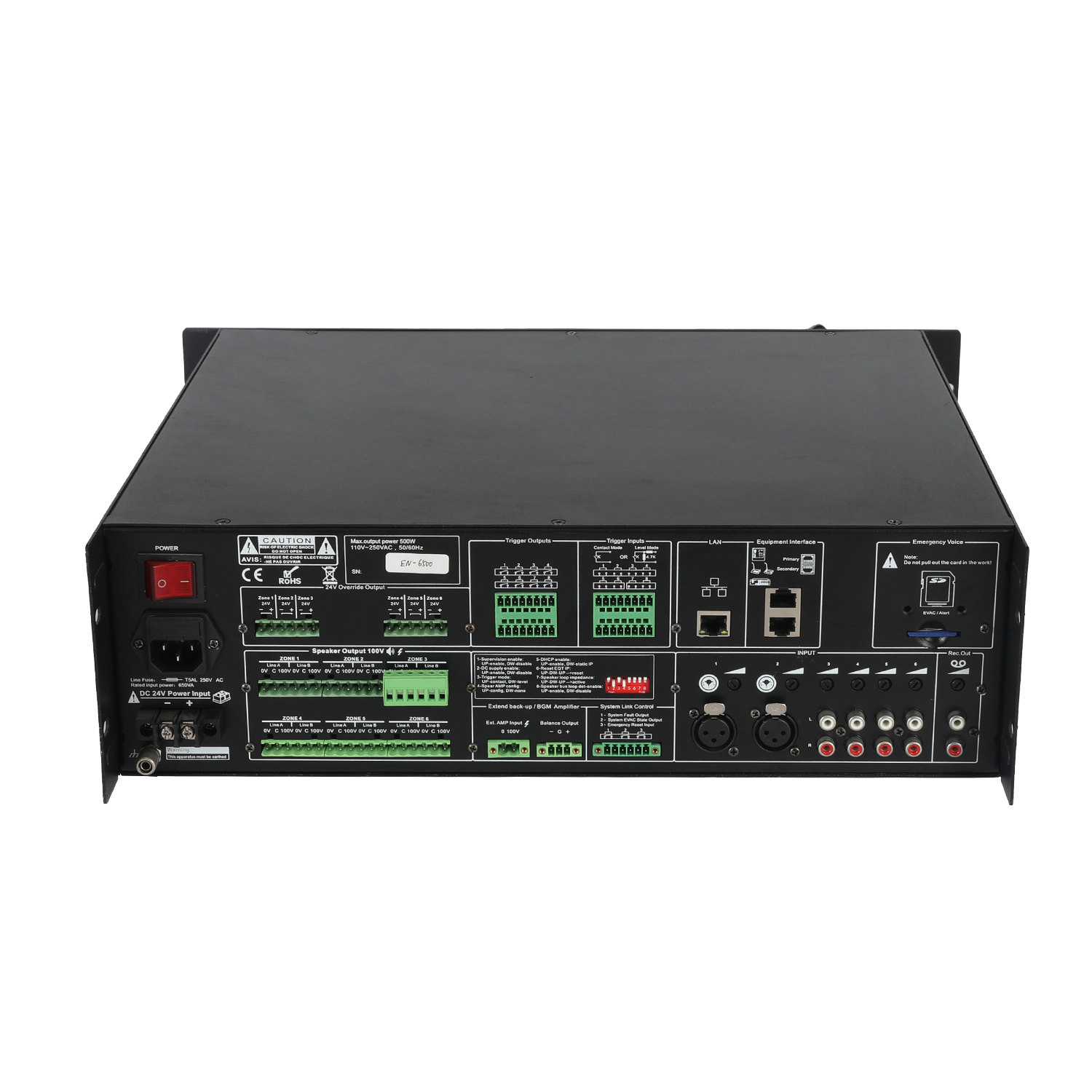 EN-6500 Voice Alarm system controler