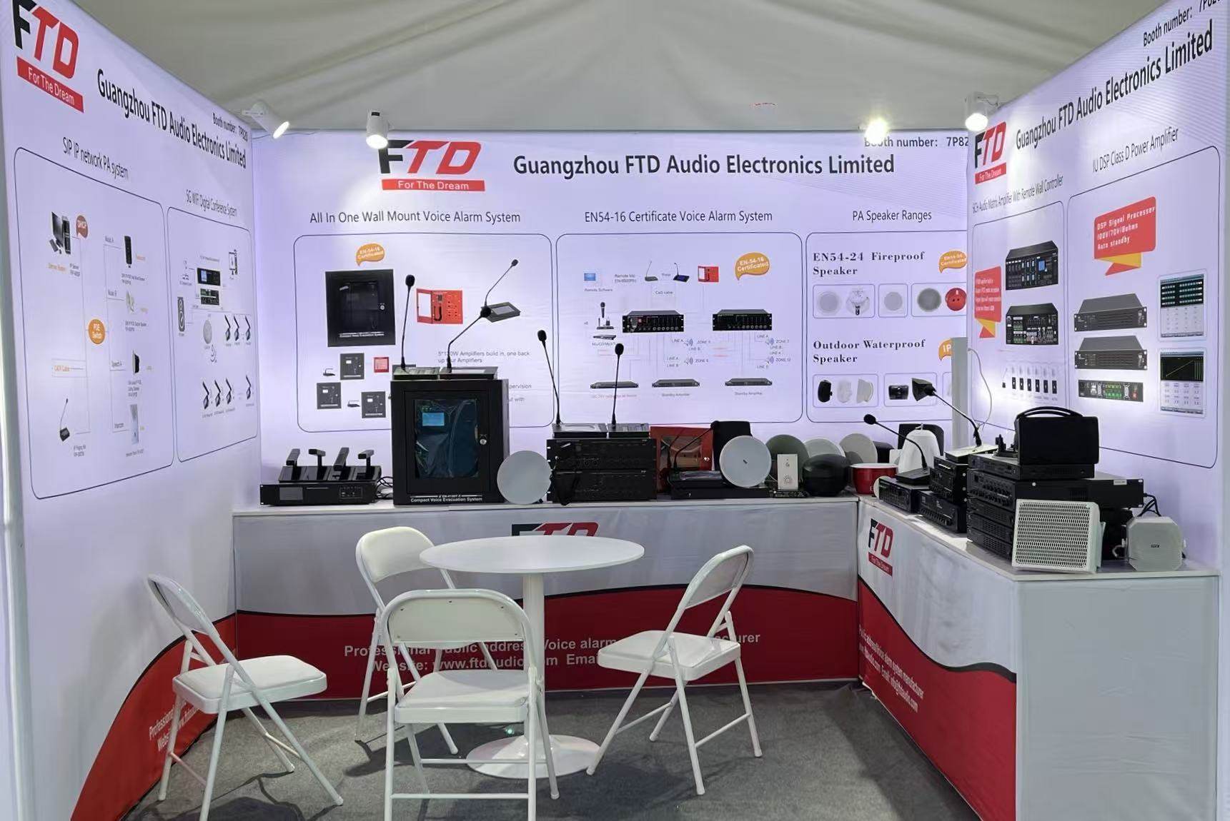 FTD audio is attending ISE2025
