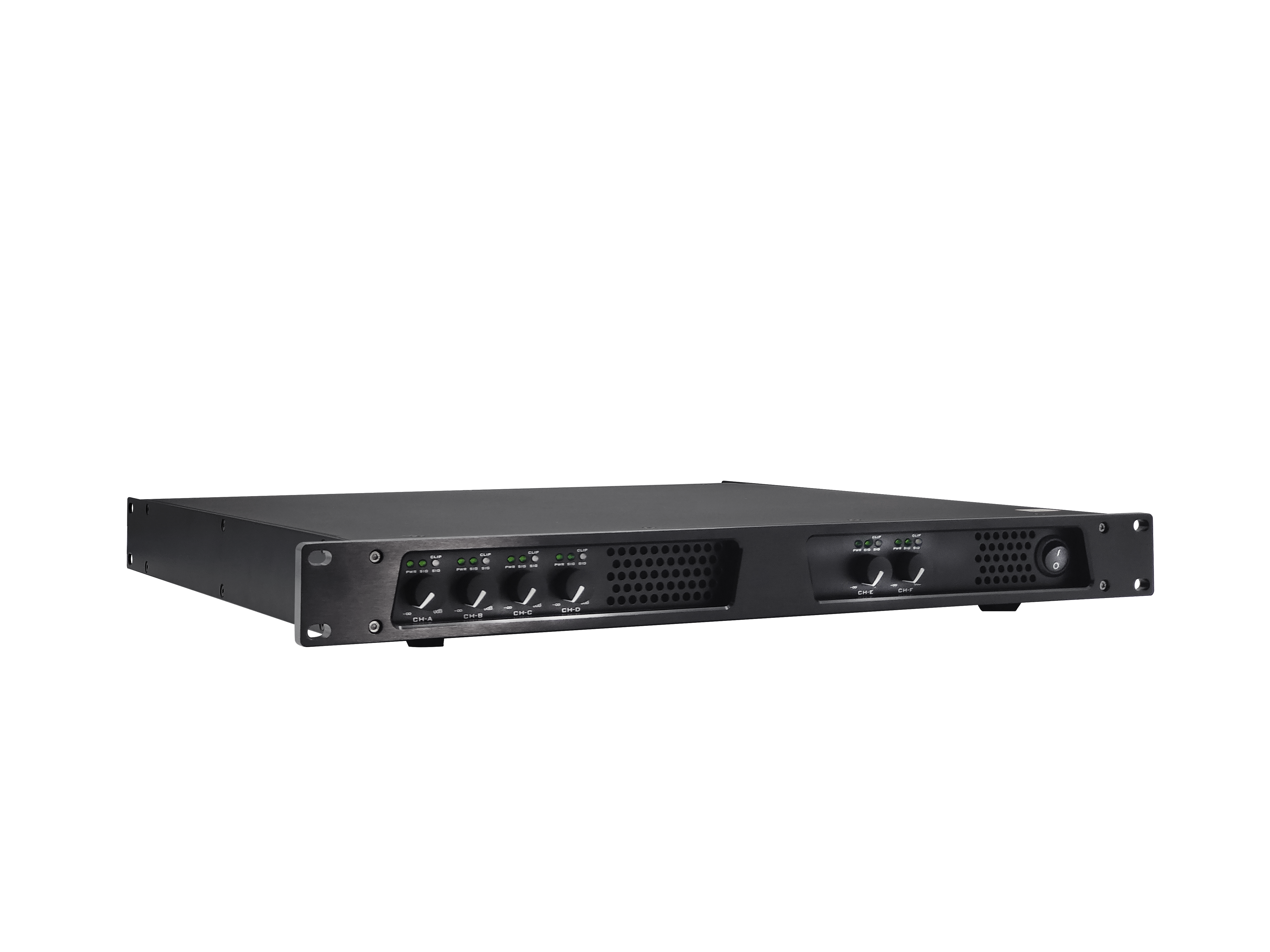 FDP-6350 Professional Class-D Stereo Amplifier, 6×350W at 8Ω, 1U, class-D