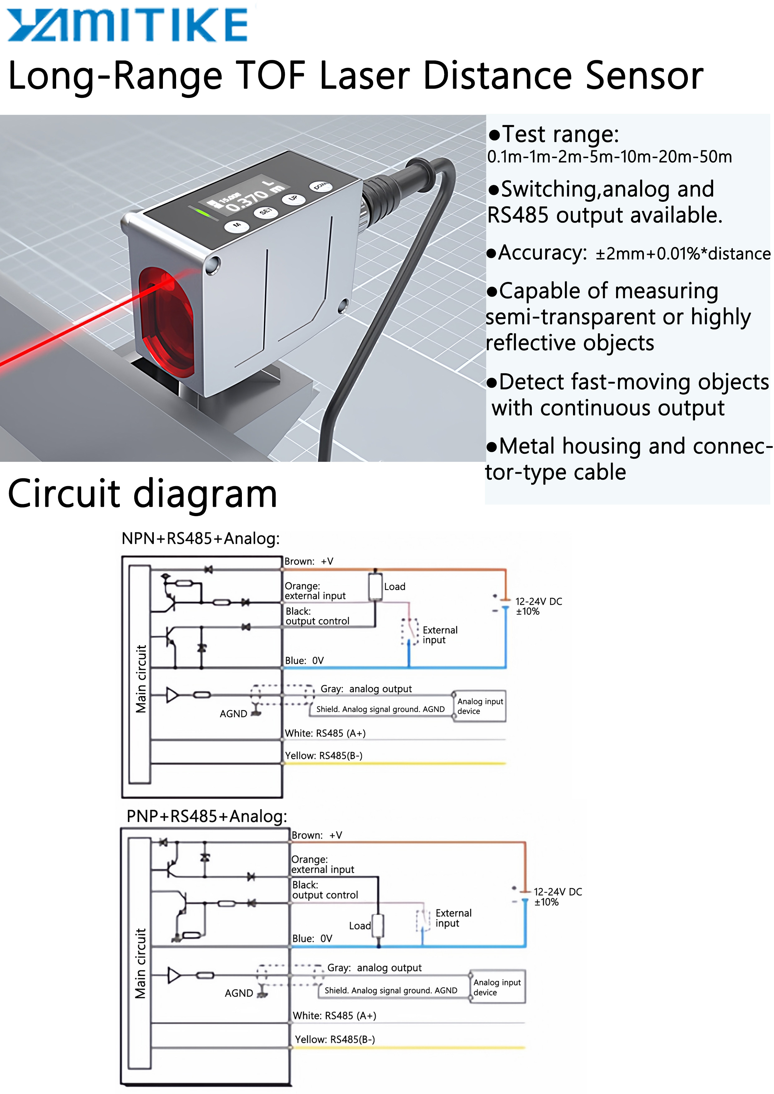 Shenzhen yamitike sensor co., ltd.