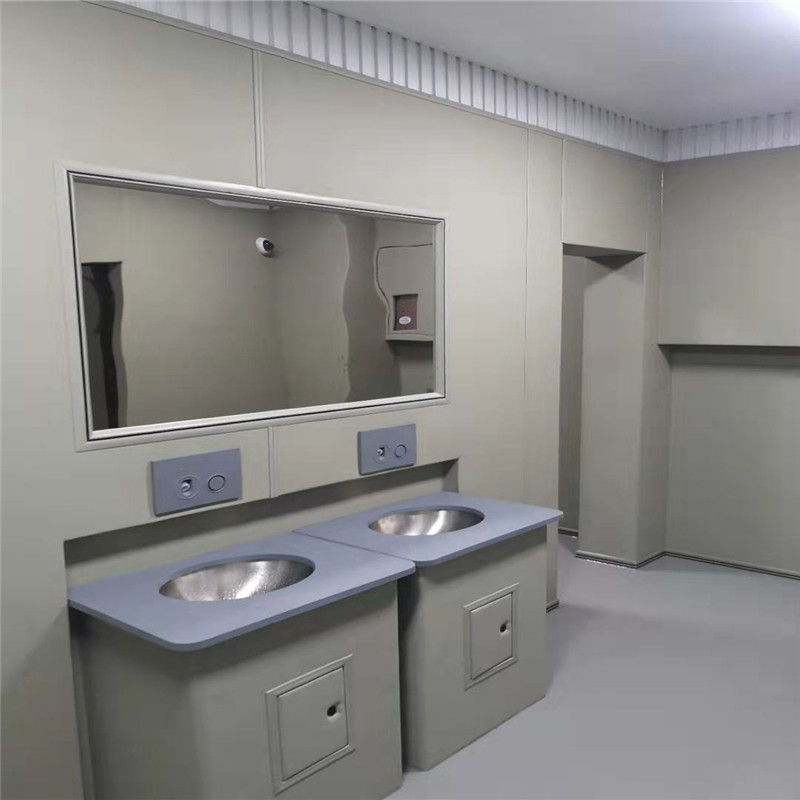 法院羈押室軟包-軟包洗手臺