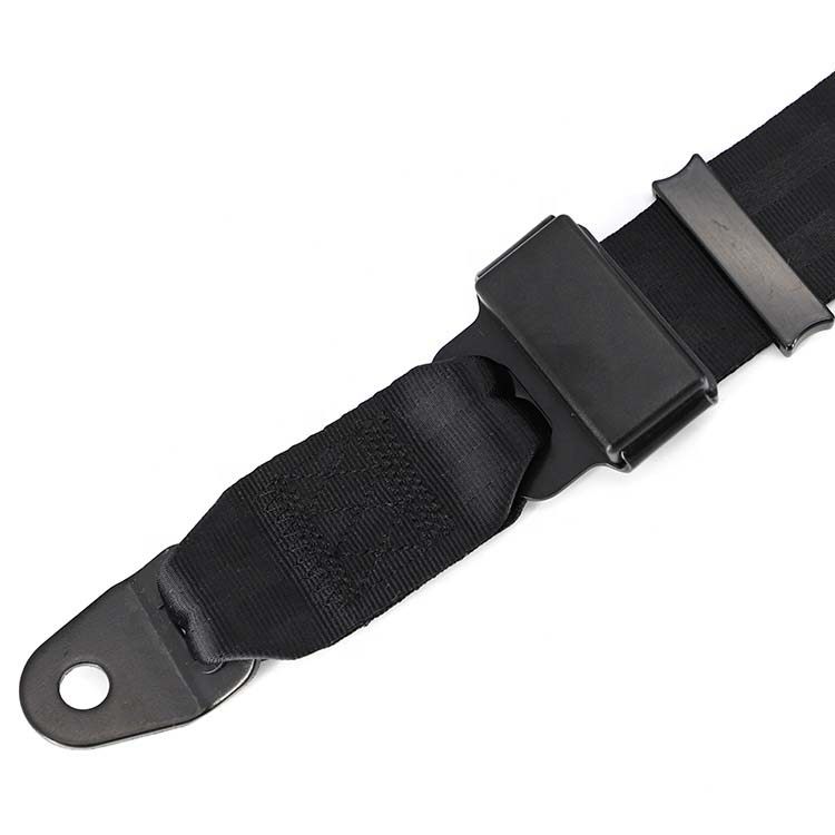4 Point Seat Belt For Racing Auto Black